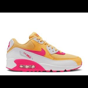 WOMENS AIR MAX 90 'TOPAZ FUCHSIA' SIZE 8